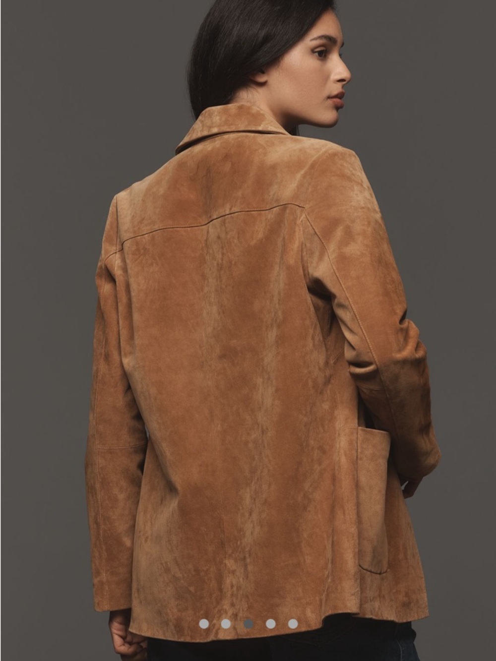 Anthropologie Rumored Suede Jacket - Picture 2 of 7